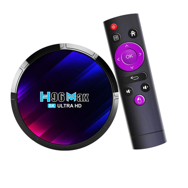 H96 MAX Android TV Box 4GB/64GB 8K Ultra HD 1