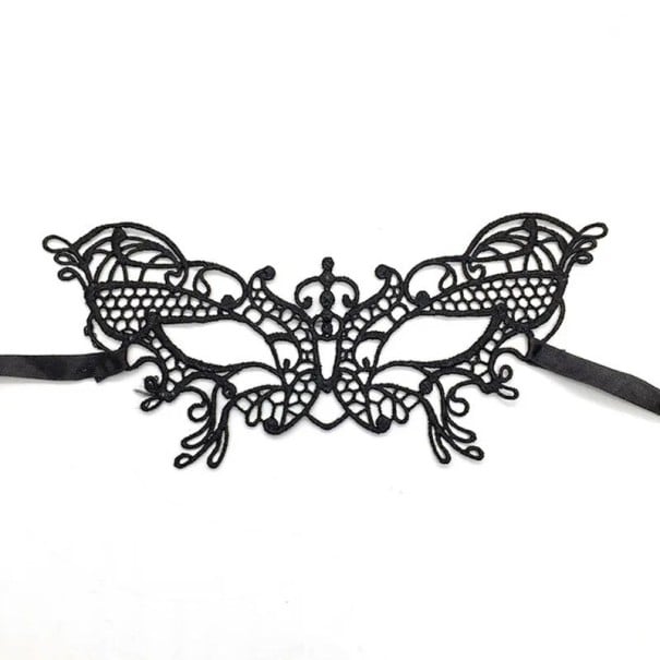 Masque de carnaval en dentelle V125 1