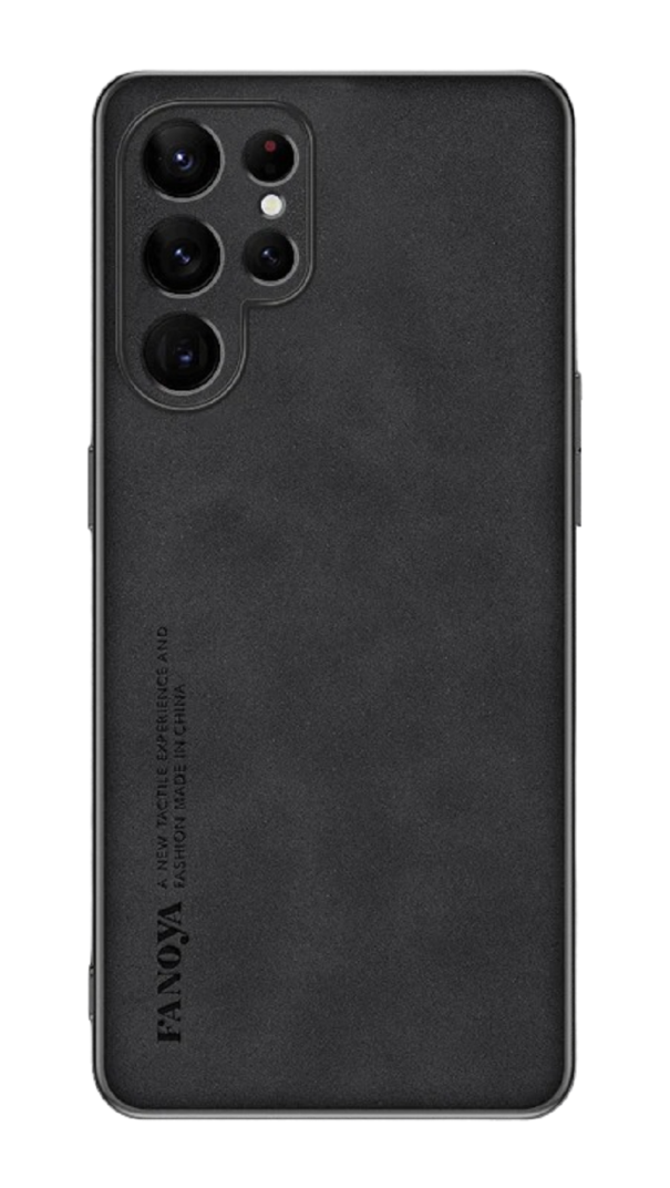 Leren hoesje voor Samsung Galaxy A34 zwart