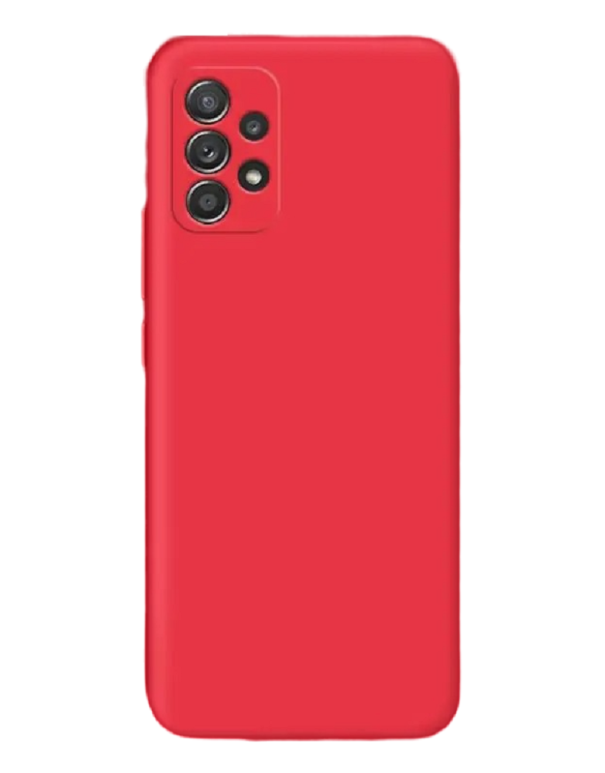 Siliconen beschermhoes voor Samsung A54 rood