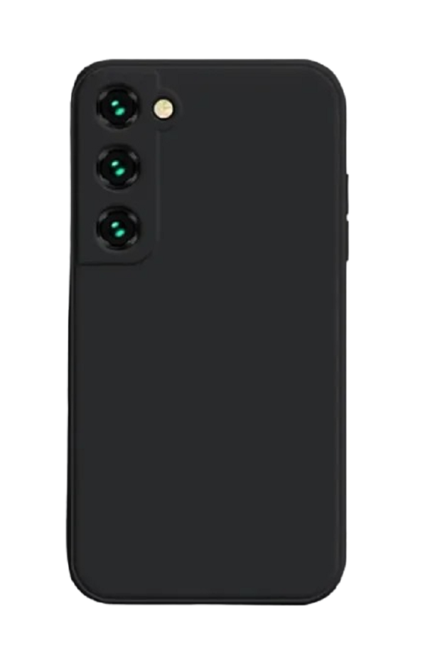 Siliconen beschermhoes voor Samsung Galaxy S23 Ultra B2033 zwart