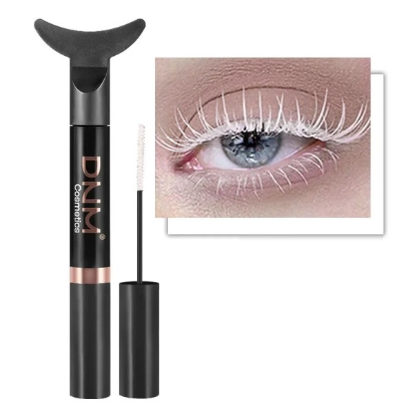 Langhoudende gekleurde mascara Waterproof mascara in kleurvarianten wit