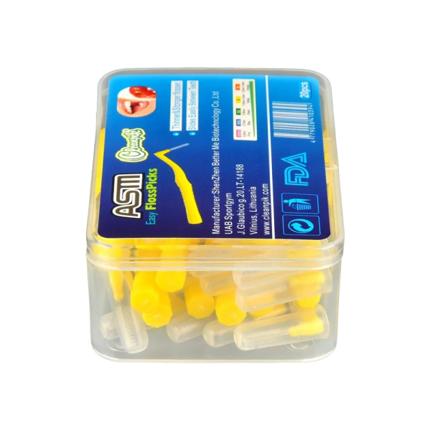 Brosse à dents interdentaires 1 - 1,2 mm Ensemble de brosses interdentaires 20 pièces 1