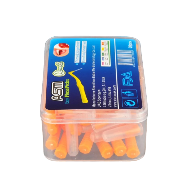 Brosse interdentaires 1,2 - 1,5 mm Ensemble de 20 brosses interdentaires 1