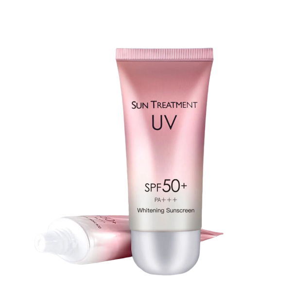 Vattentät solkräm SPF 50+ Whitening Sunscreen Skyddande solkräm för ansikte 60 ml 1
