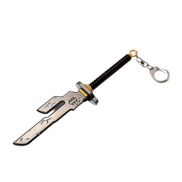 Svärd nyckelring Kniv nyckelring Samurai svärd nyckelring 13 x 4,5 x 2,3 cm 1