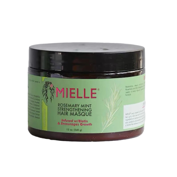 Rosemary hårmask Närande hårstärkande mask För sprött och torrt hår Rosemary hårväxtmask 340 g 1