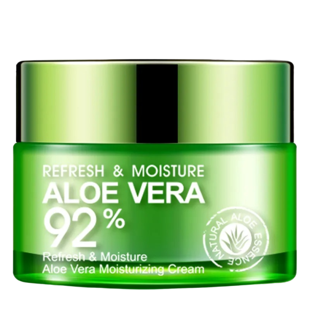Ansiktskräm med Aloe vera Djup fuktgivande kräm Närande ansiktskräm med Aloe vera 50 g Hudvård 1