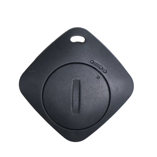 Svart Bluetooth Locator Mini GPS Locator för nycklar, plånbok, bagage 3,3 x 3,3 cm Kompatibel med Apple Hitta min 1