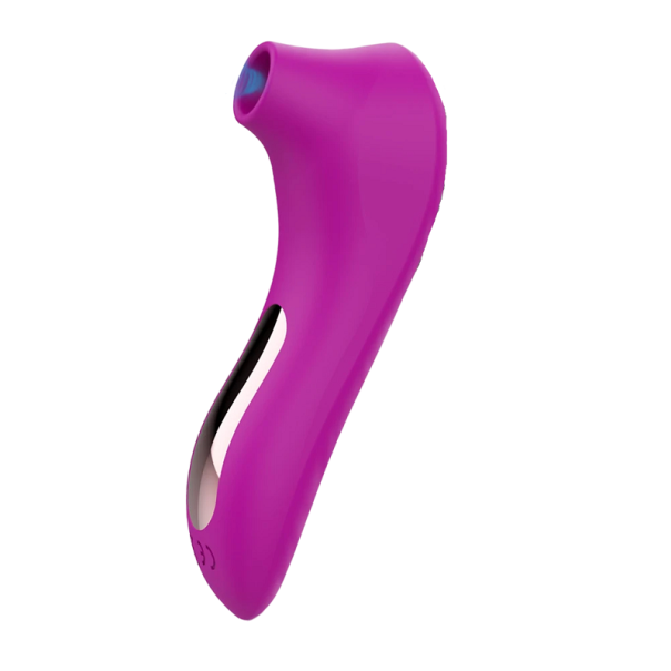 Tryckvibrator för kvinnor Vattentät klitorisvibrator 7 tryckprogram Erotisk leksak för kvinnor lila