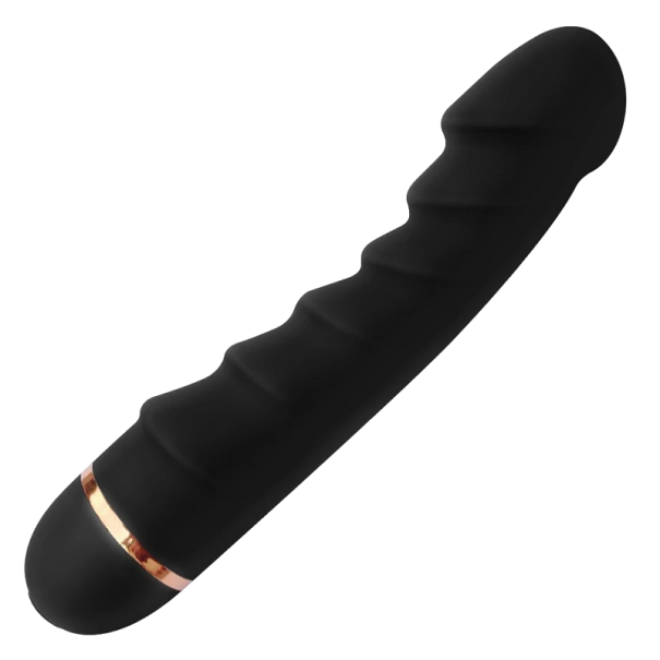 Silikonvibrator med 20 vibrationslägen Vattentät Vibrerande Dildo Erotisk leksak för kvinnor 16,3 x 4 cm 1