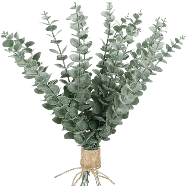 Konstgjord dekorativ blomma Dekorativ grönska 12 st 1