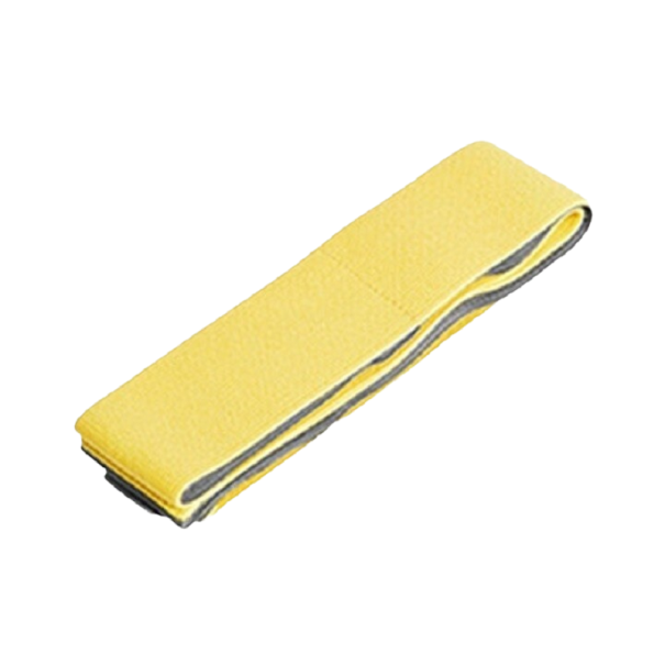 A bőröndhöz rögzíthető szalag 20 cm sárga