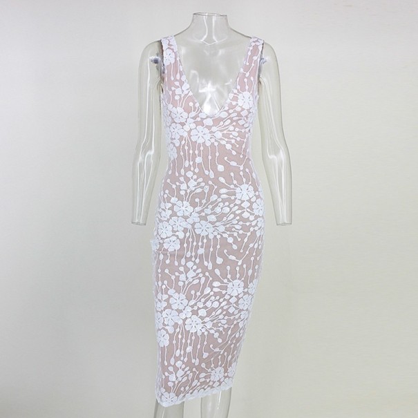 A1 Strapless Schedejurk wit S
