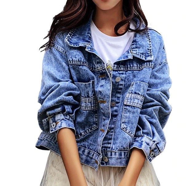 A1868 Damen-Jeansjacke L