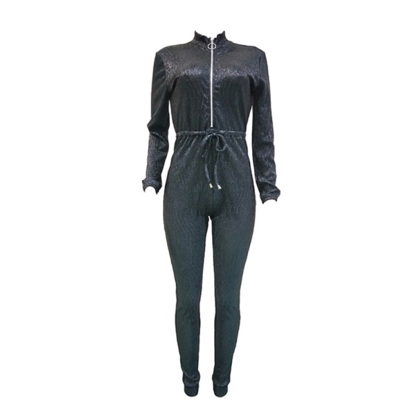A2003 Gesellschaftsoverall für Damen schwarz XXL