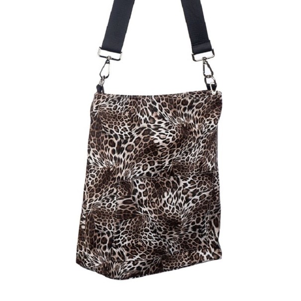 A3 Nappy Bag leopard print