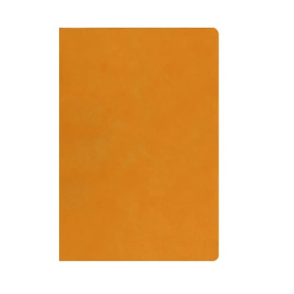 A5 Notizbuch 240 Seiten Liniertes Tagebuch Sheepin Großes Notizbuch zum Notizen machen und Planen orange