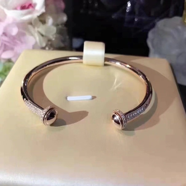 Åbent armbånd til kvinder H146 gammelrosa