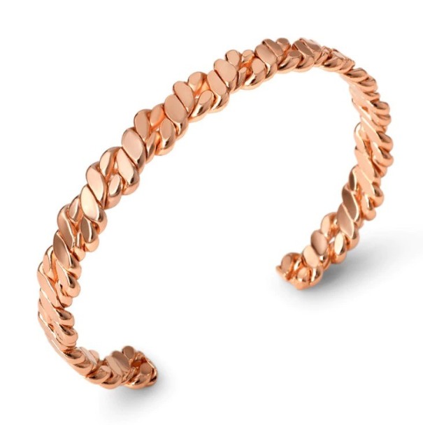 Åbent armbånd til kvinder H152 gammelrosa