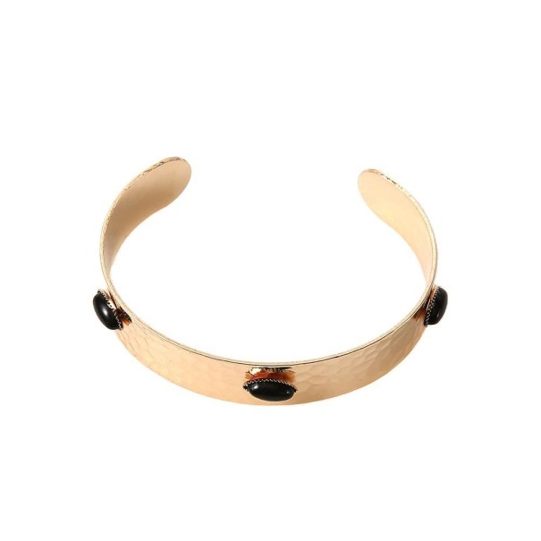 Åbent armbånd til kvinder H644 sort