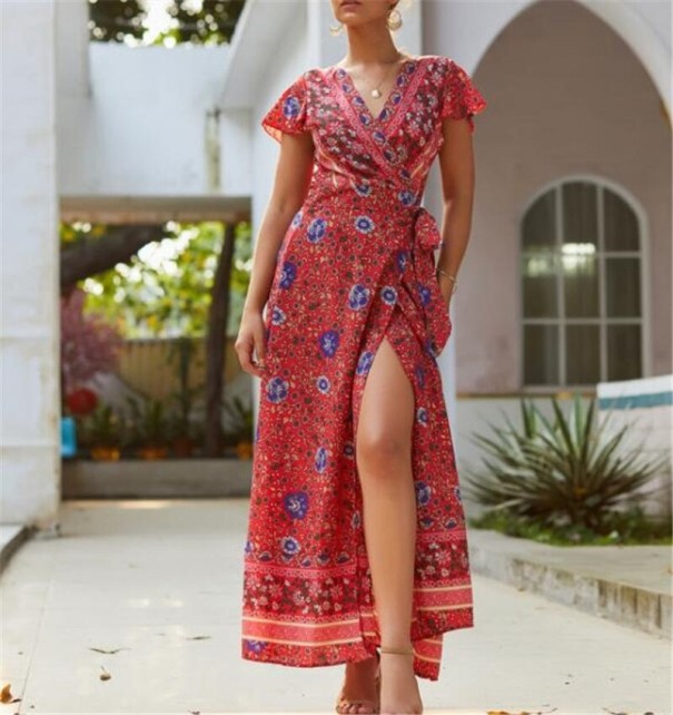 Abiti lunghi da donna con legatura XS 4