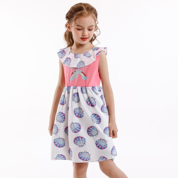 Abito da ragazza con gonna in tulle N92 6 A