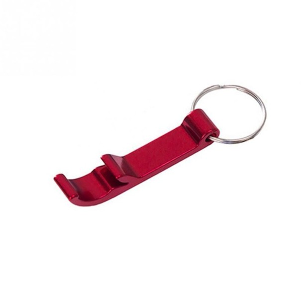 Abridor de botellas con llave burdeos