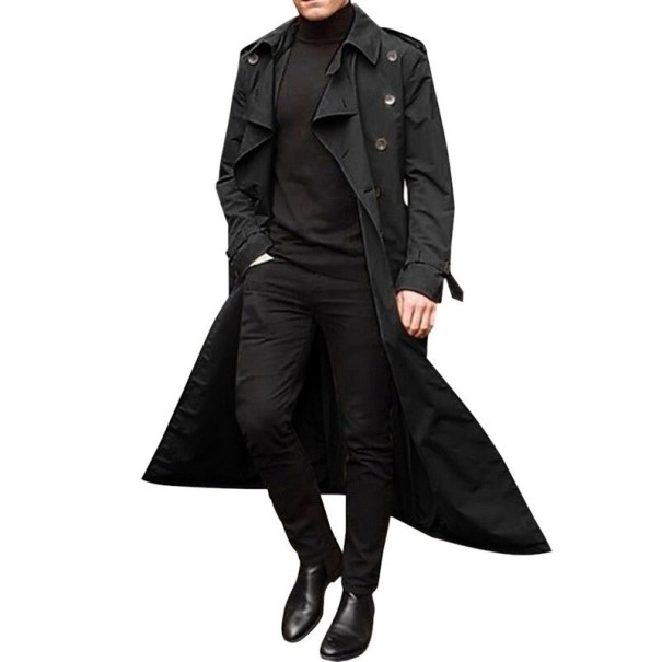Abrigo de hombre F1111 negro XS