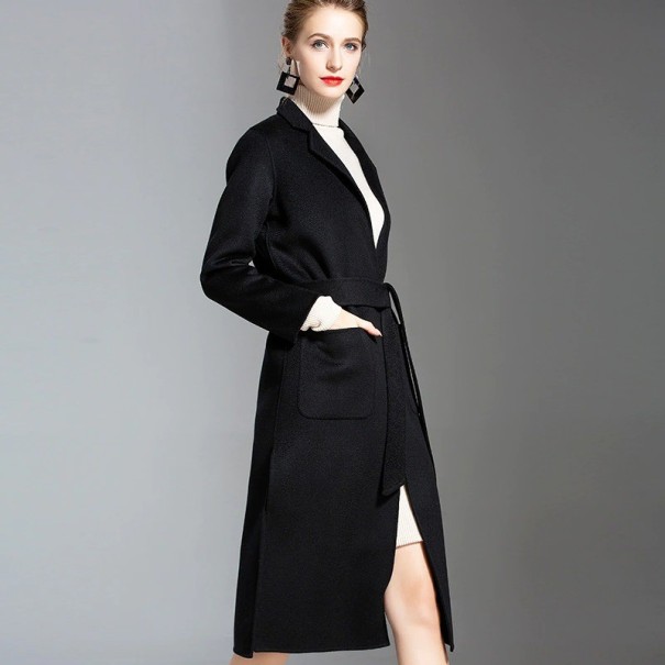 Abrigo de mujer P1709 negro M