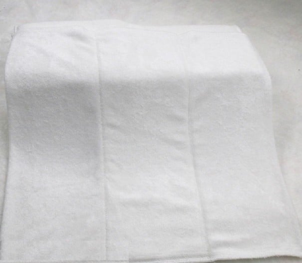 Absorpčná vložka do látkových plienok pre bábätká Bambusové vlákno so superabsorpčným jadrom Rozmer 36 x 36 cm Môže sa použiť aj samostatne 1
