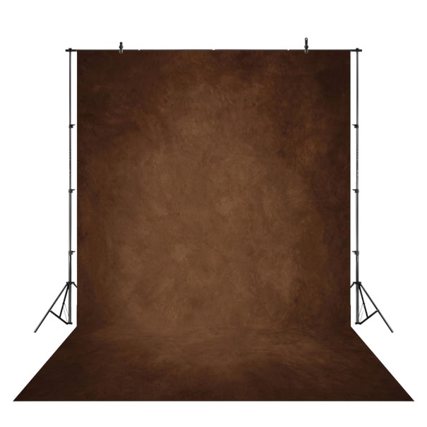 Abstract Photography Background 100 x 150 cm Polyester Painted Texture Studio Backdrop for Portraits and Animal Photography dark brown