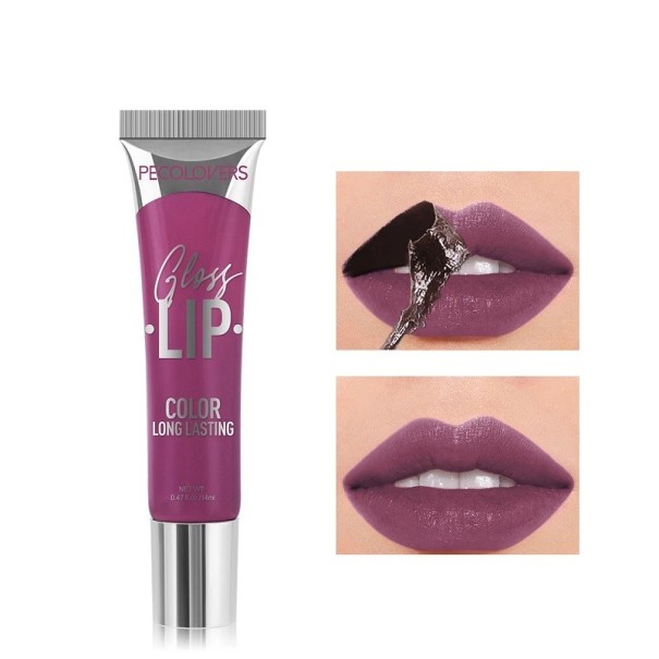 Abziehbarer, wasserfester, matter Lippenstift. Wischfest. Intensive Farbe. Samteffekt. Glattes Finish. Einfache Anwendung. 14 ml 5