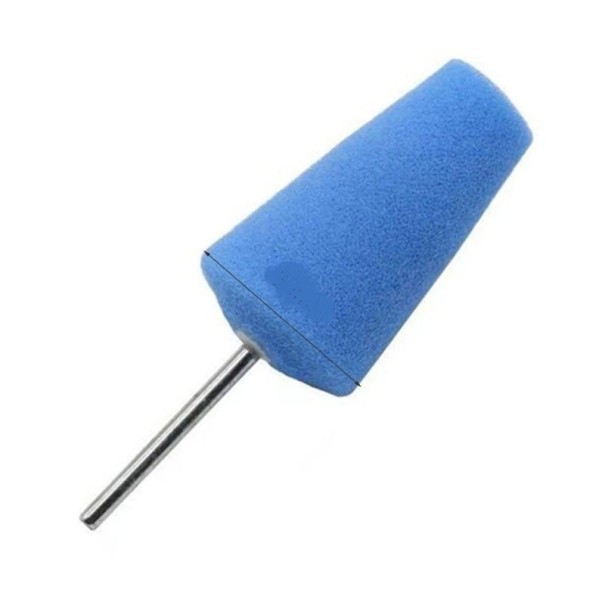 Accesorio de pulido para taladro azul 1
