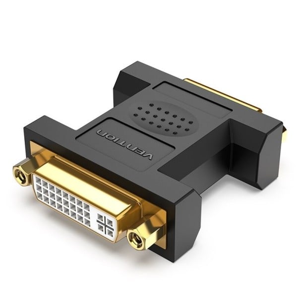 Accoppiatore DVI 24+5pin femmina a femmina Per collegare due cavi DVI Risoluzione fino a 1080p Full HD Materiale PVC Dimensioni 5 x 4,2 x 1,5 cm 1