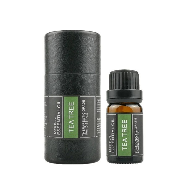 Aceite aromático natural Aceite esencial para aliviar el estrés Aceite con aroma natural Esencia aromática para difusor 10 ml TeaTree