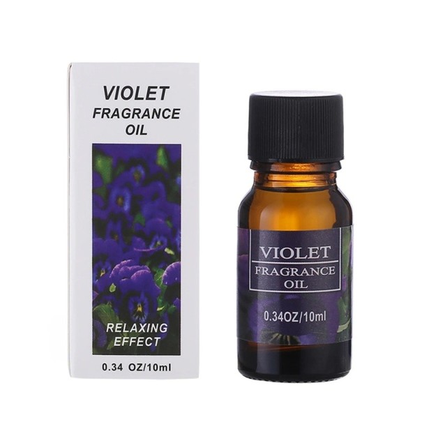 Aceite esencial de 10 ml, aceite aromático soluble en agua para difusor y humidificador, fragancia natural, relajación, aromaterapia para el hogar. Violet