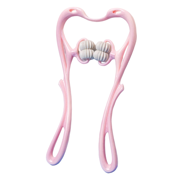 Acessório para massagem do pescoço rosa