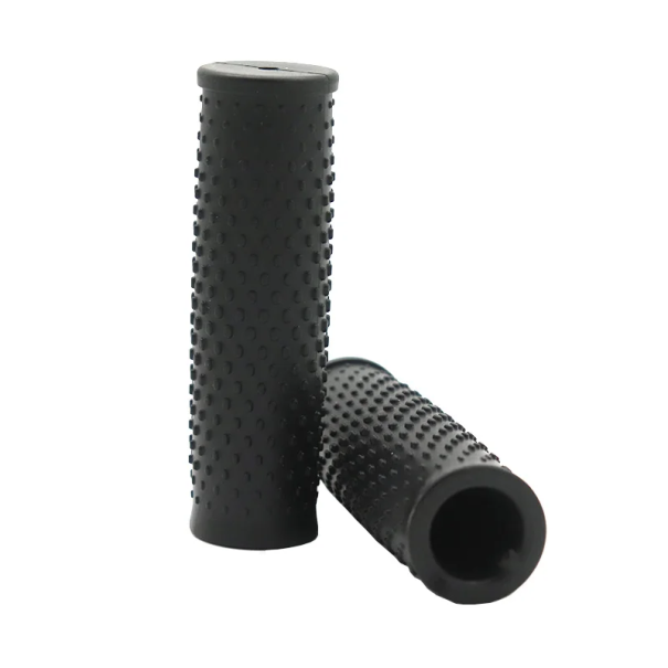 Acessórios de borracha antiderrapante para guiadores de scooters elétricos Xiaomi M365, Pro, 1S, Pro2 Par de punhos resistentes que absorvem choques preto