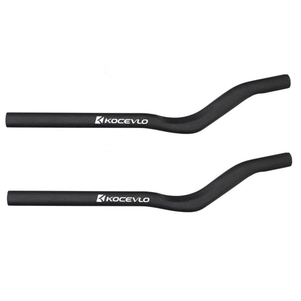 Acessórios para guiador 30° 420 mm diâmetro 22,2 mm 1 par preto acessórios para bicicleta de exercício com comprimento de empunhadura 200 mm 1