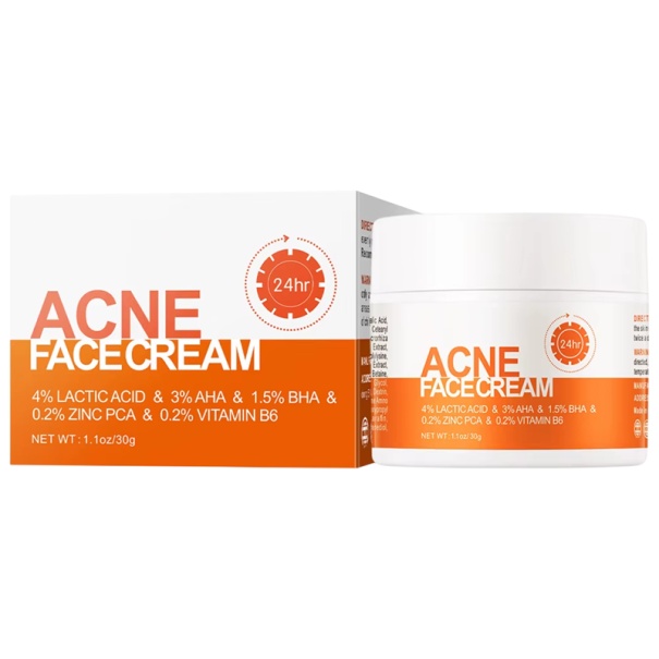 Actieve Acne Crème Vetregulatie Poreverkleving Vlekreductie Regeneratie Hydraterende Gezichtscrème Huidverzorging 1
