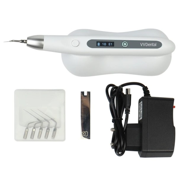 Activador endoirrigador sónico para la limpieza de conductos radiculares tecnología digital herramienta dental para endodoncia gris