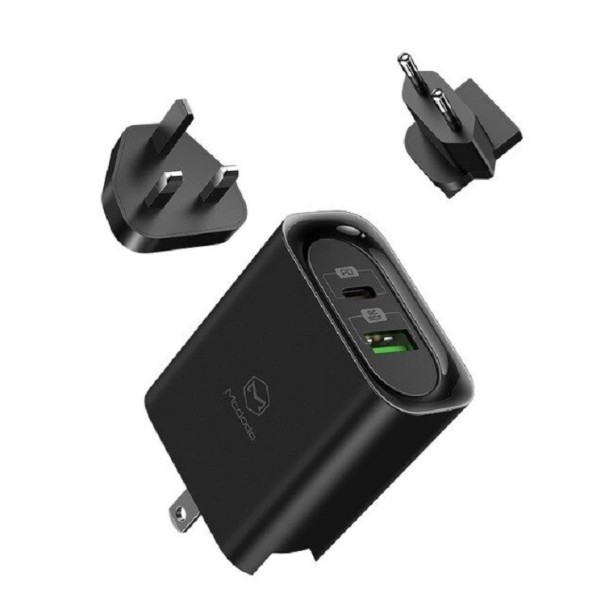 Adaptador de carga de red para Reino Unido, EE. UU. y UE 1