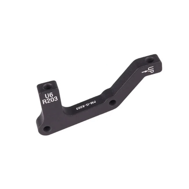 Adaptador de disco de travão IS–PM para roda traseira 203 mm Travões hidráulicos Suporte de montagem para o quadro da bicicleta Bicicletas de montanha e de estrada 1