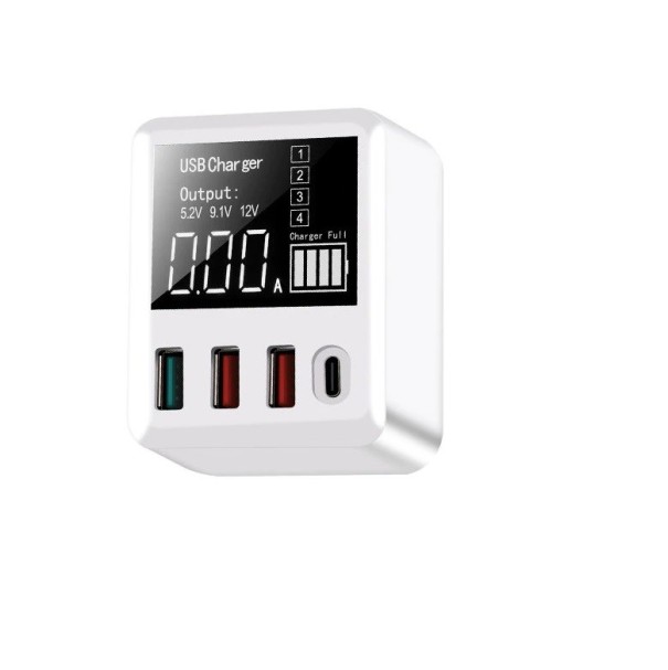 Adaptador de rede 4 portas 30 W 1