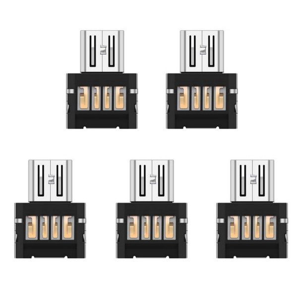 Adaptador micro USB a USB 5 uds. 1