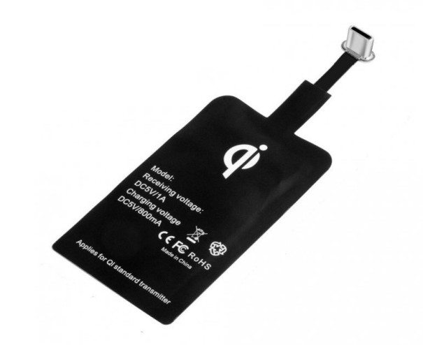 Adaptador para carregamento sem fios Micro USB / USB-C / Lightning 3