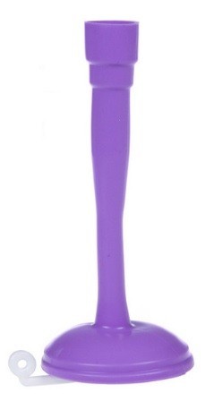 Adaptador para torneira J724 roxo 15 cm x 6,5 cm