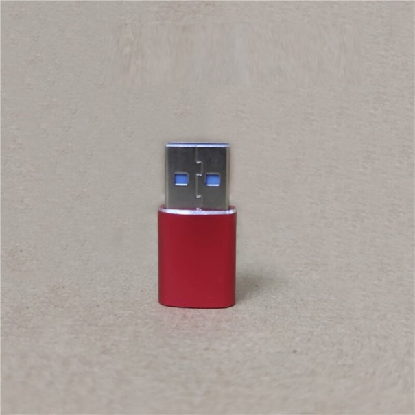 Adaptador USB 3.0 a USB-C K16 rojo