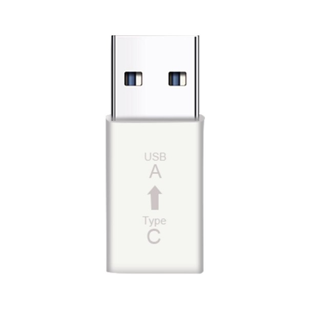 Adaptador USB 3.0 para USB-C branco